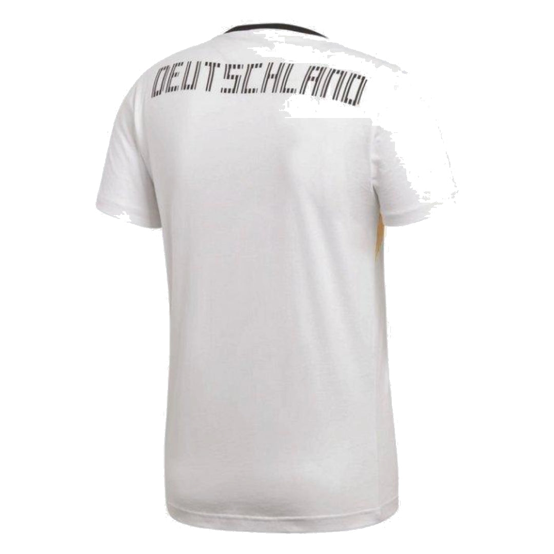adidas Germany Country Identity T-Shirt 'White Red Yellow' CF1734