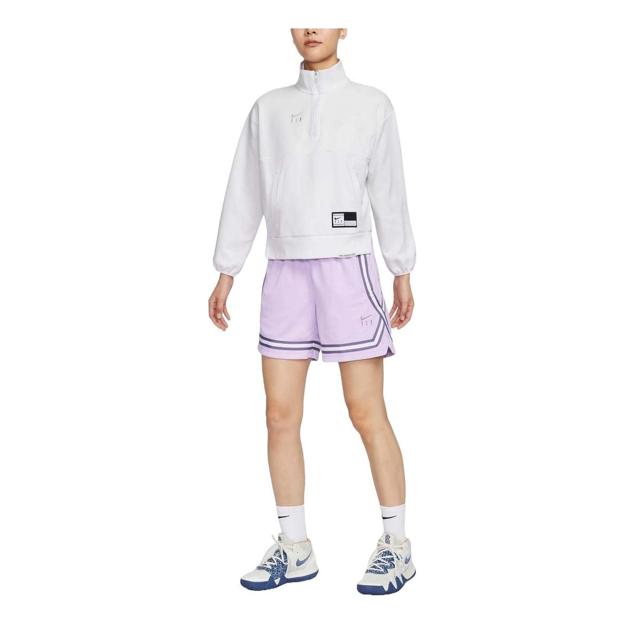 (WMNS) Nike Fly Crossover Basketball Shorts Asia Sizing 'Worn Blue' DH7326-511