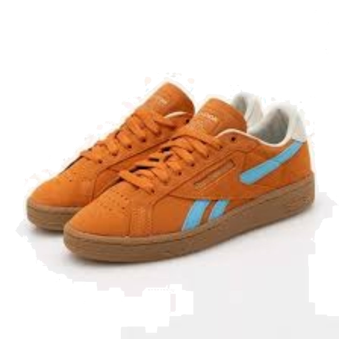 Reebok Club C Grounds UK 'Orange Brown Blue' 100074846