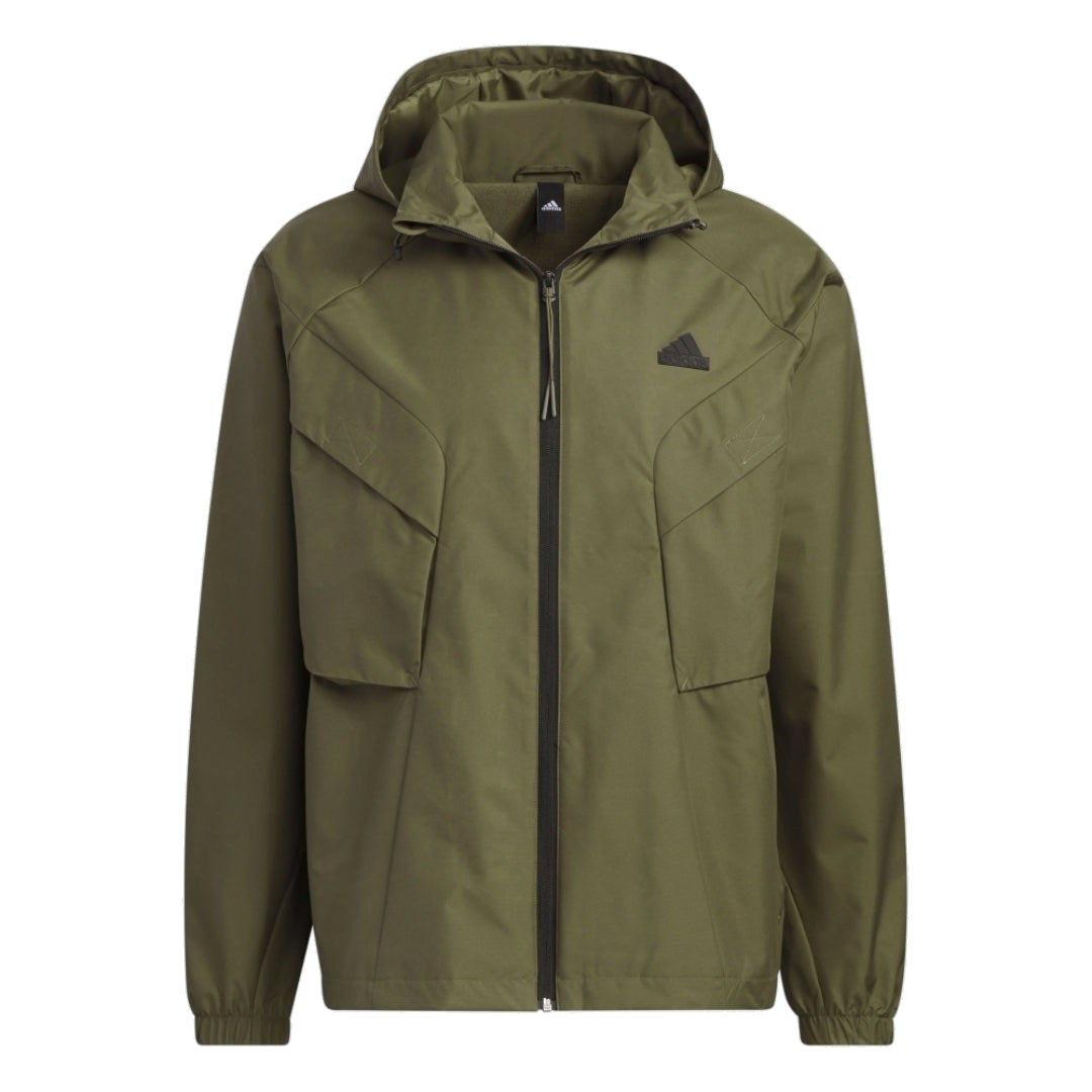 adidas Tech UTILI Woven Jacket 'Green' IS0451