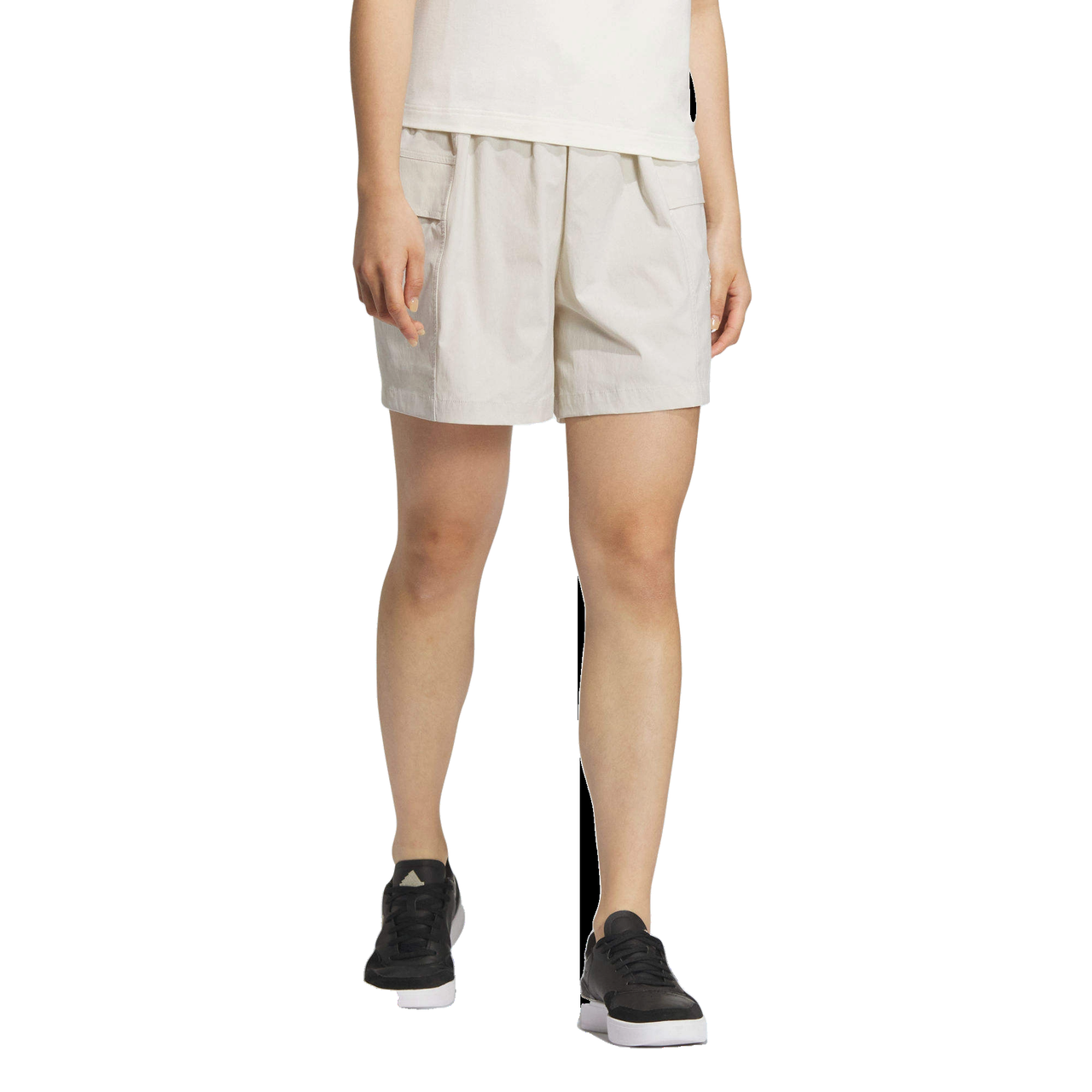 (WMNS) adidas Verbiage Woven Shorts 'White' JN7776
