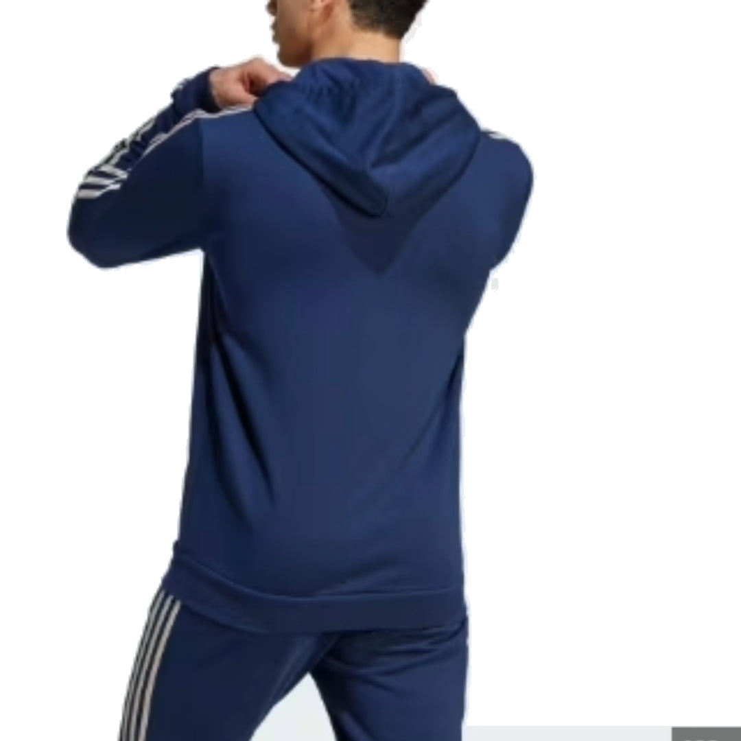 adidas Arsenal DNA Full-Zip Hoodie 'Blue White' HZ2071