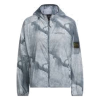 (WMNS) adidas National Geographic Windbreaker Asia Sizing 'Grey' IS9505