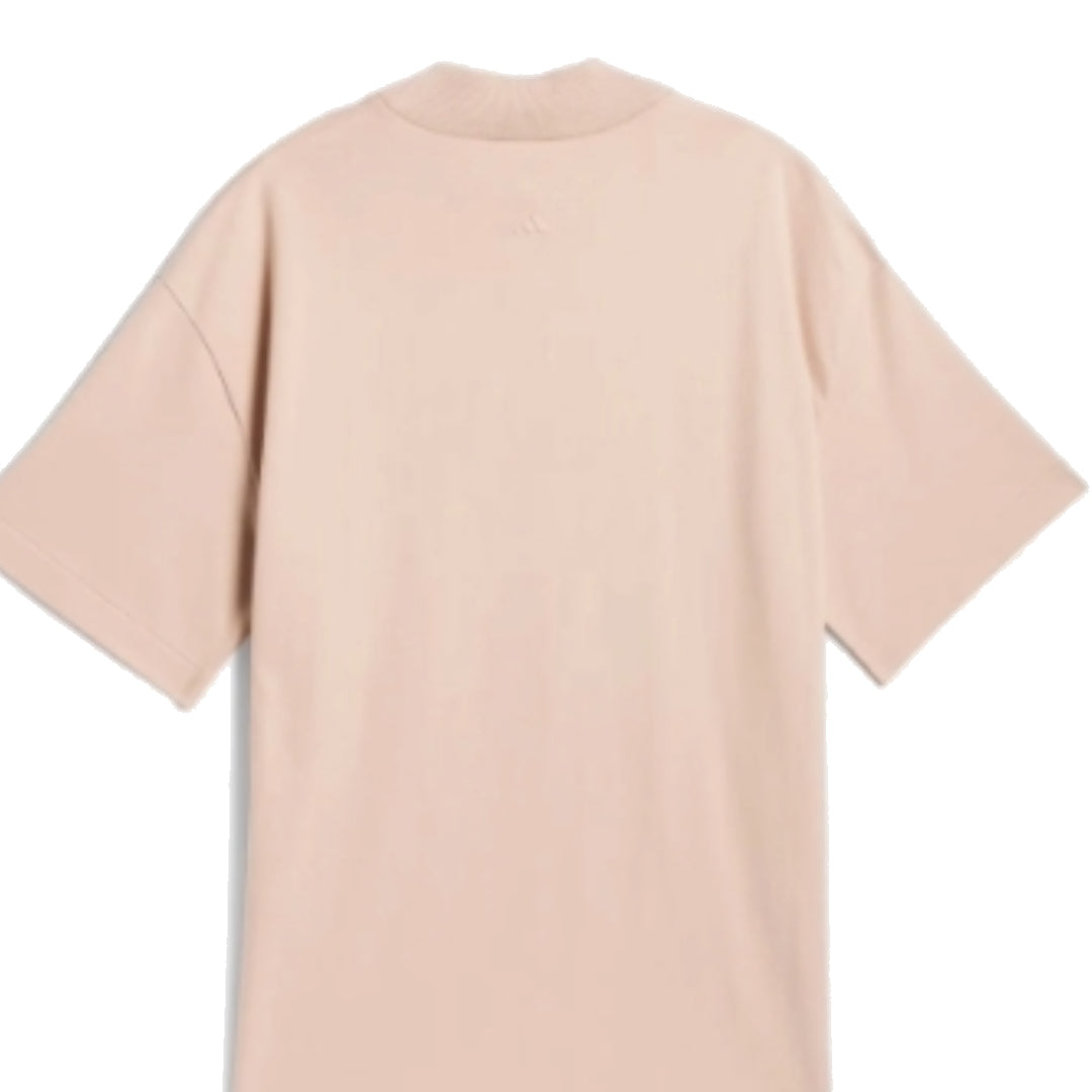 adidas Basketball T-Shirt 'Beige Black' IT4509