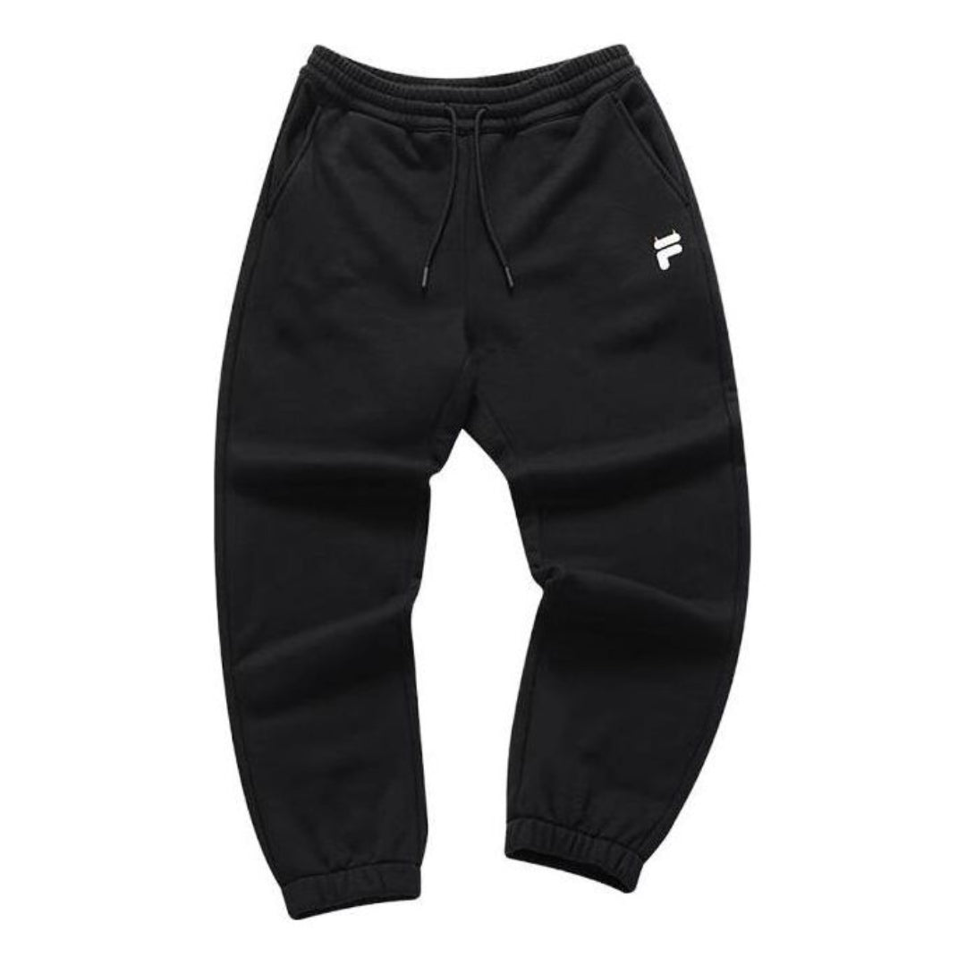 (WMNS) FILA FUSION Woven Pants 'Black' T11W343605F-BK