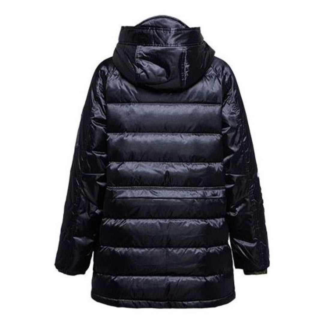 (WMNS) Converse Iridescent Sideline Down Fill Jacket 'Black' 10006987-A02