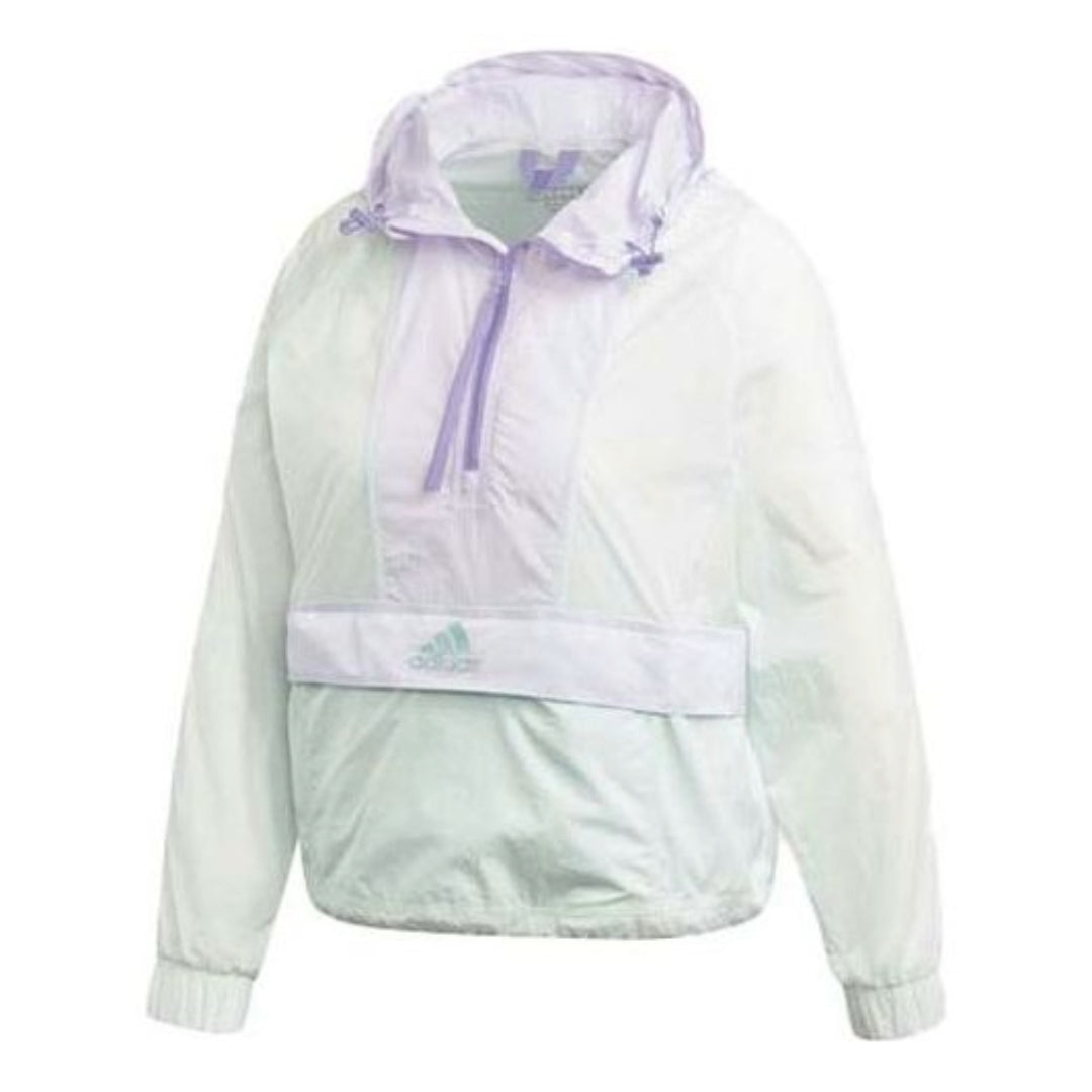 (WMNS) adidas Athletics Cropped Wind.RDY Jacket Asia Sizing 'White' FI0585