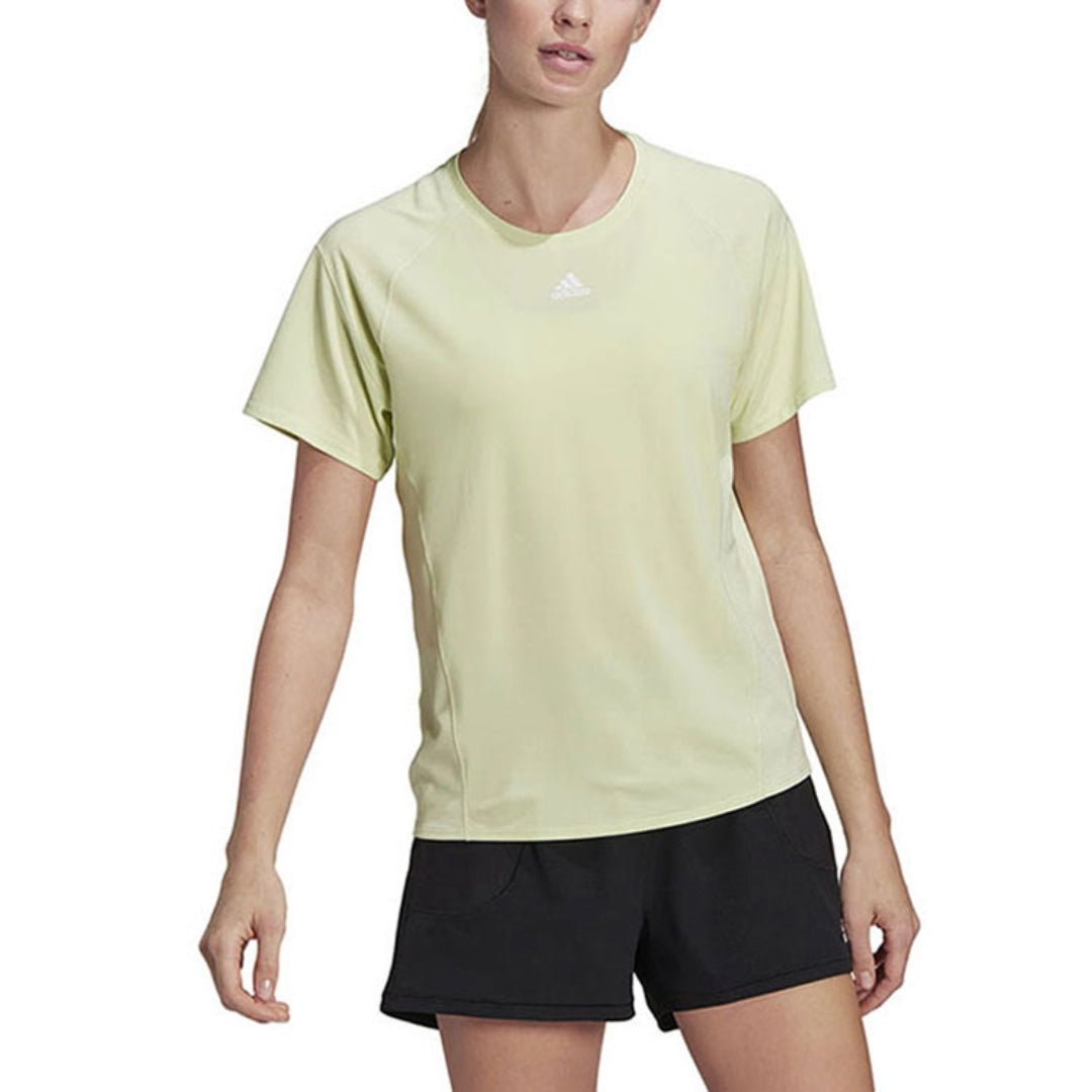 (WMNS) adidas HEAT.RDY T-Shirt Asia Sizing 'Green' HI3970