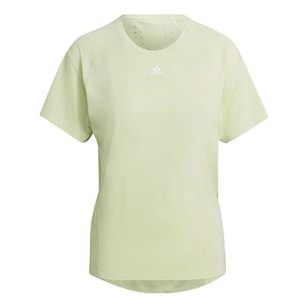 (WMNS) adidas HEAT.RDY T-Shirt Asia Sizing 'Green' HI3970