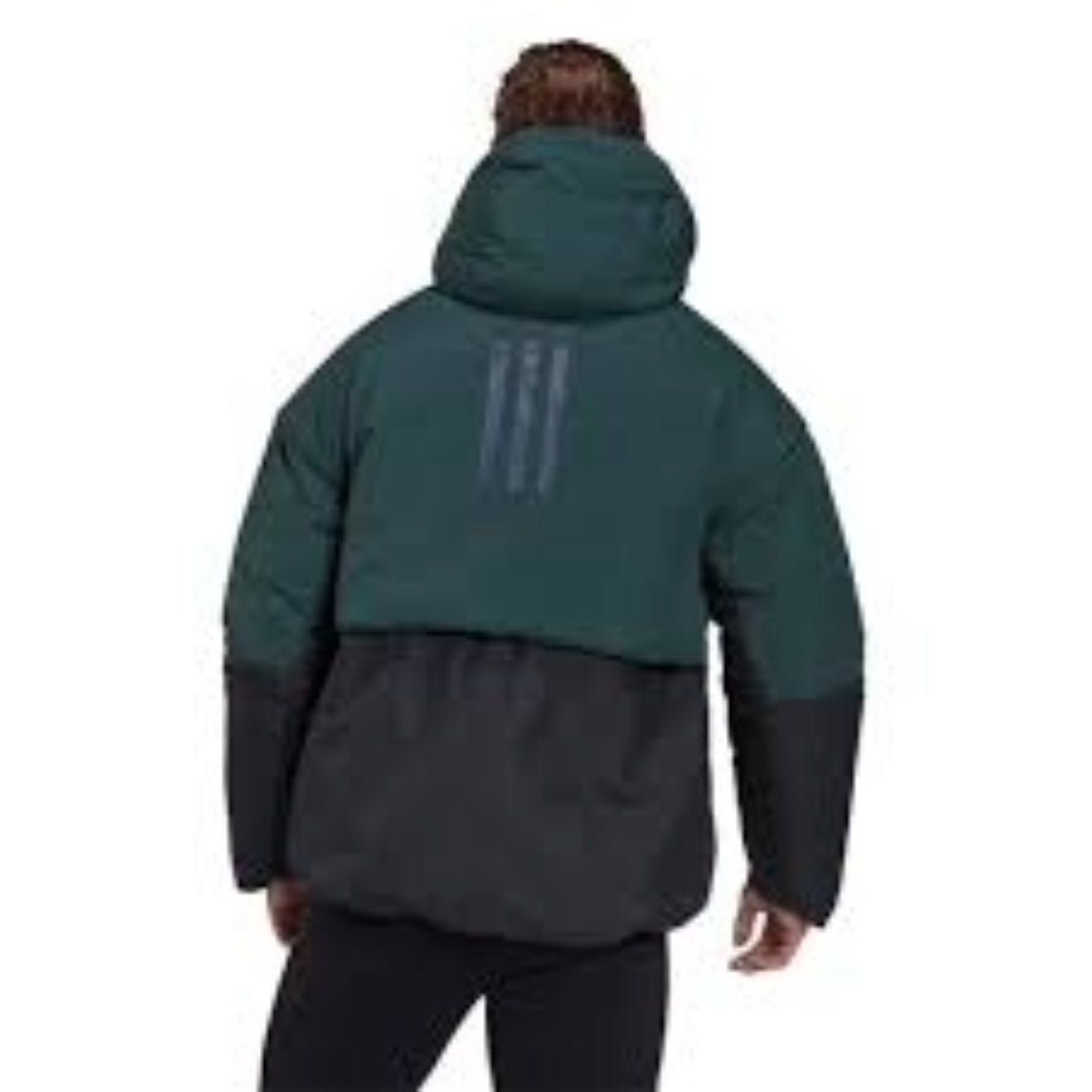 adidas Terrex Myshelter Cold.Rdy Double Down Jacket 'Green Black' HG6031