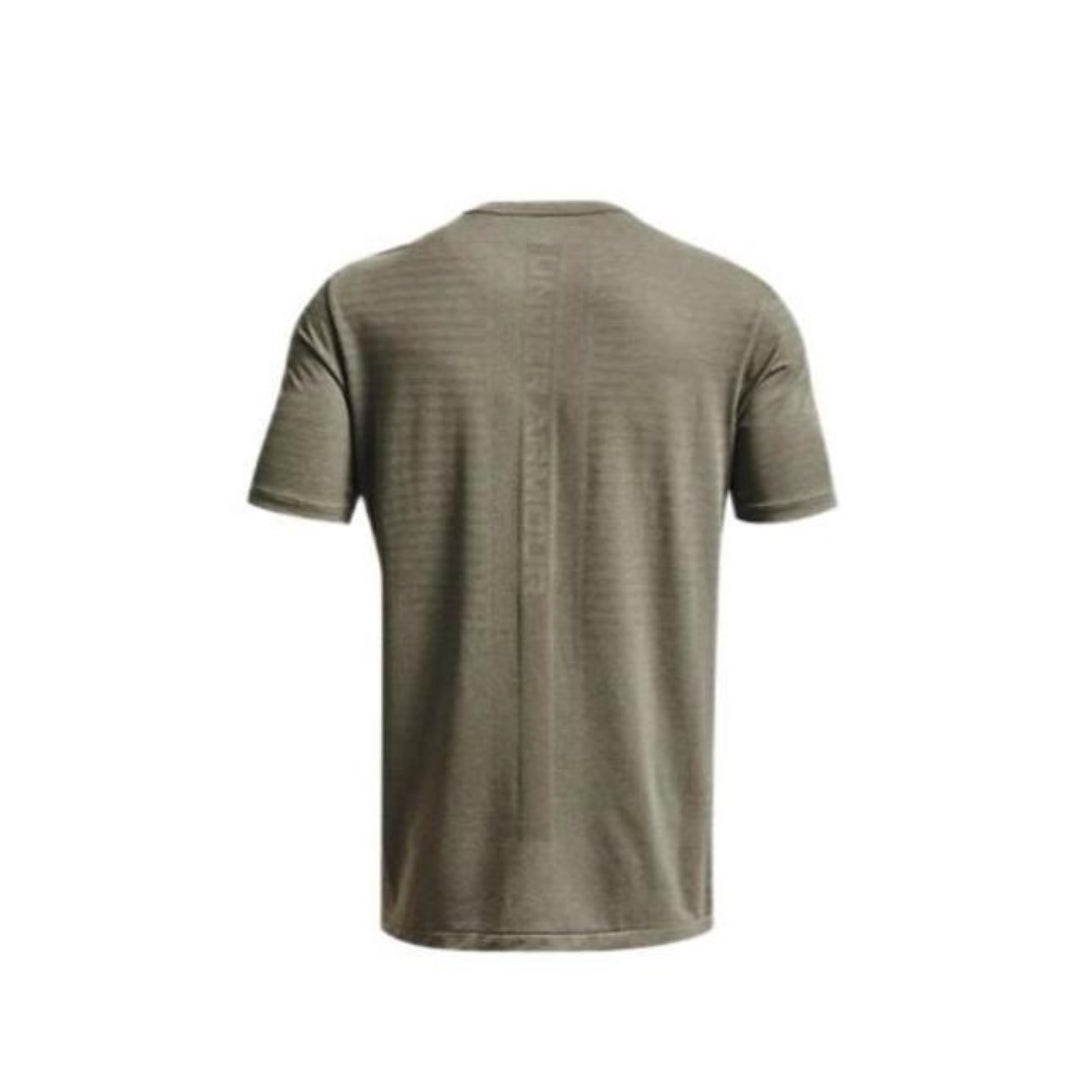 Under Armour Rush Seamless Geo Sport T-Shirt 'Olive Green' 1370441-361