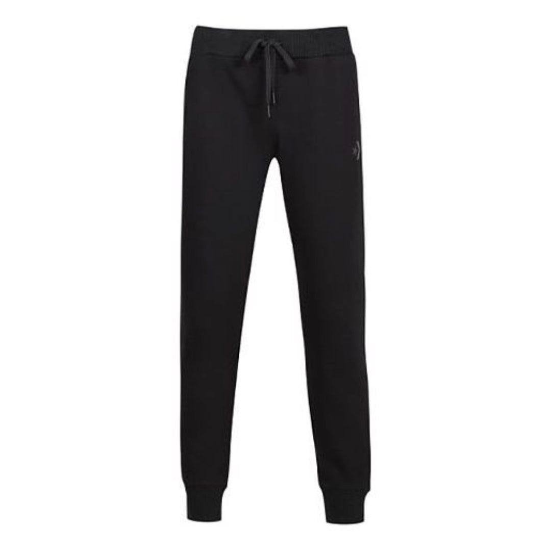 (WMNS) Converse Knitted sweatpants 'Black' 10007186-A01