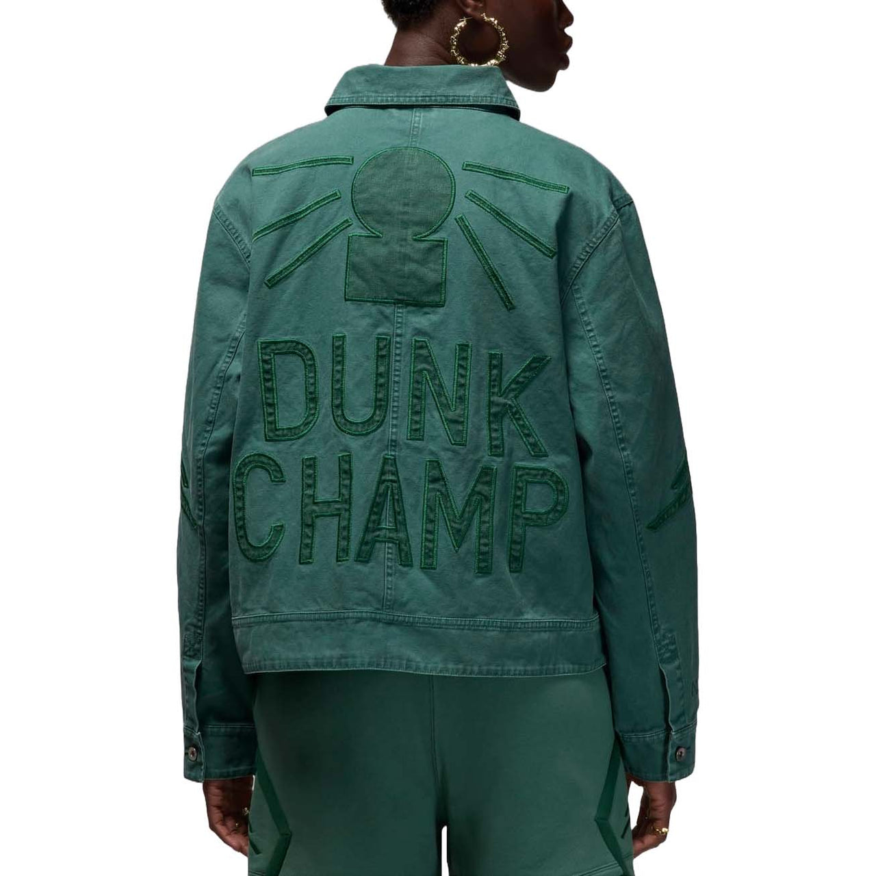 Air Jordan x Nina Chanel Jacket Asia Sizing 'Green Stone' FZ7529-398