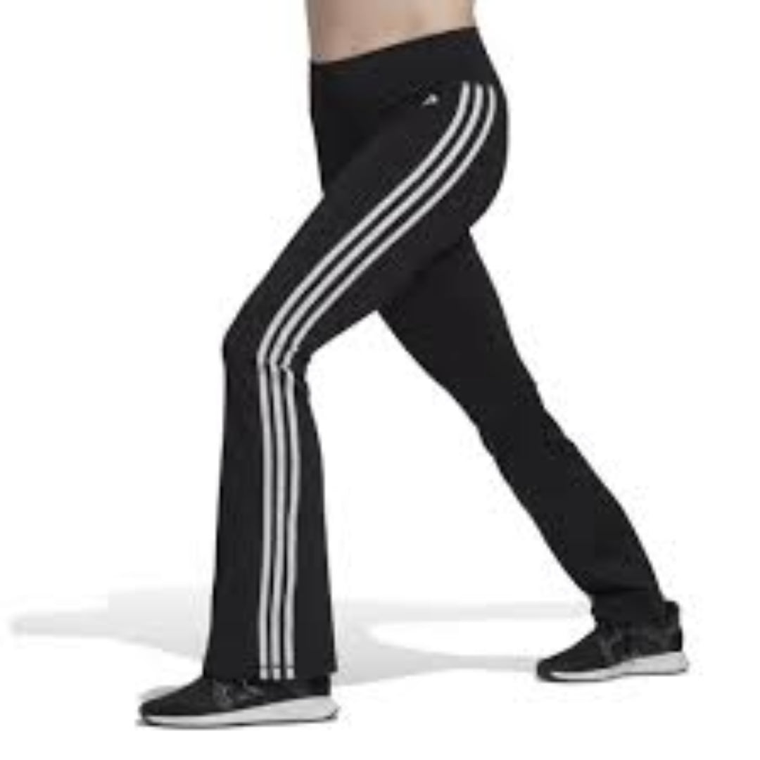 (WMNS) adidas Training Essentials Flared Leggings Asia Sizing 'Black' HL0002