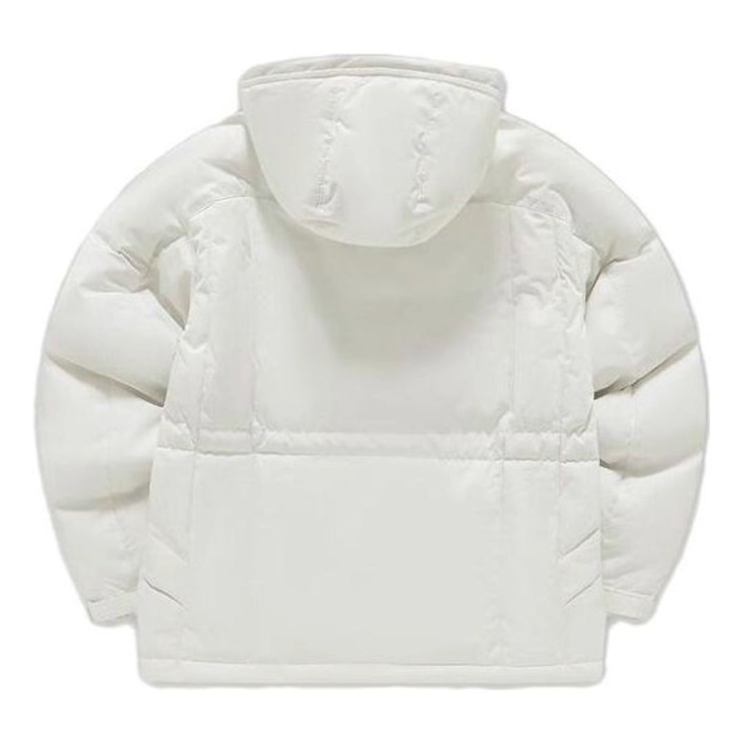 (WMNS) FILA FUSION Hooded Down Jacket 'White' T11W345911F-WT
