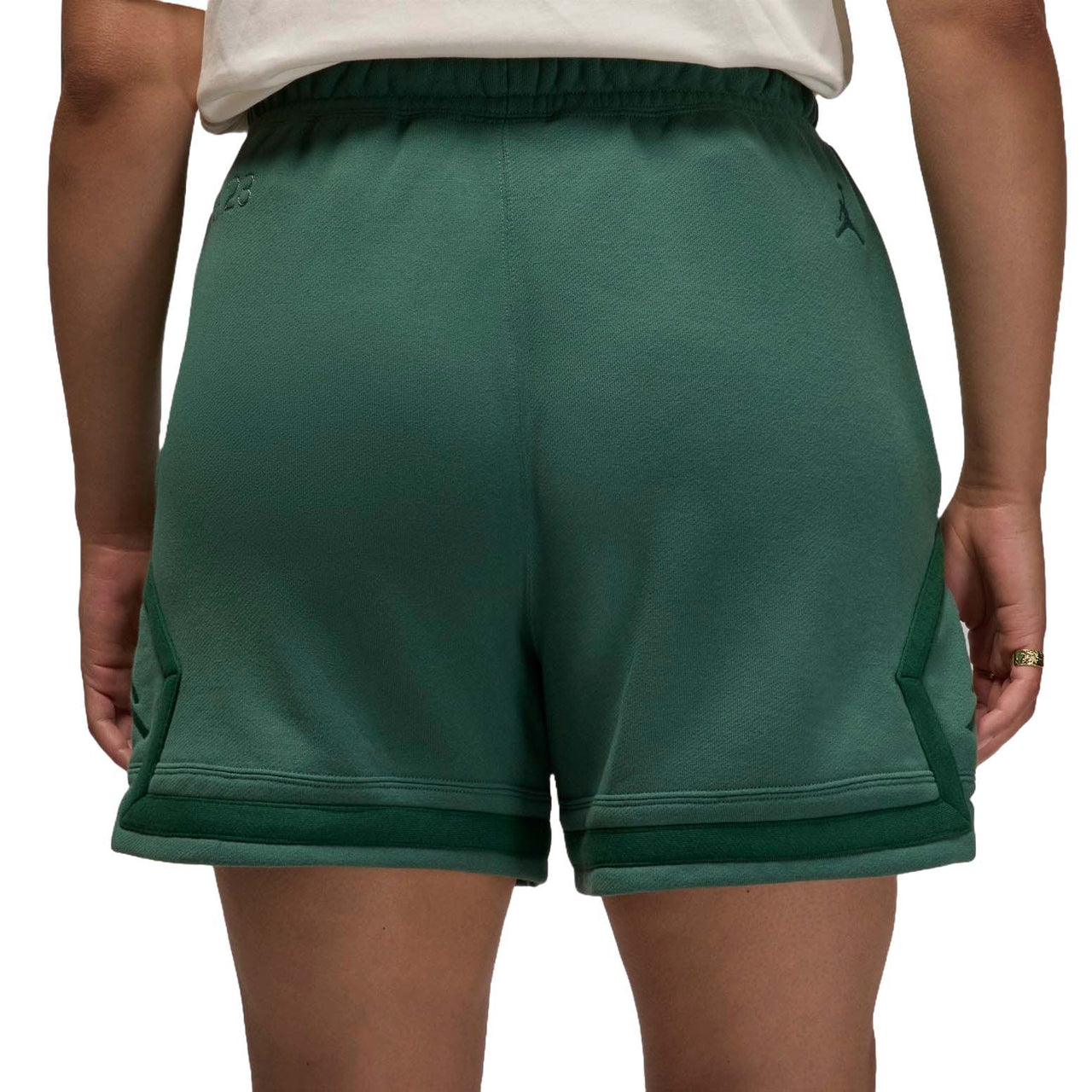 Air Jordan x Nina Chanel Fleece Shorts Asia Sizing 'Green Stone' HF1651-398