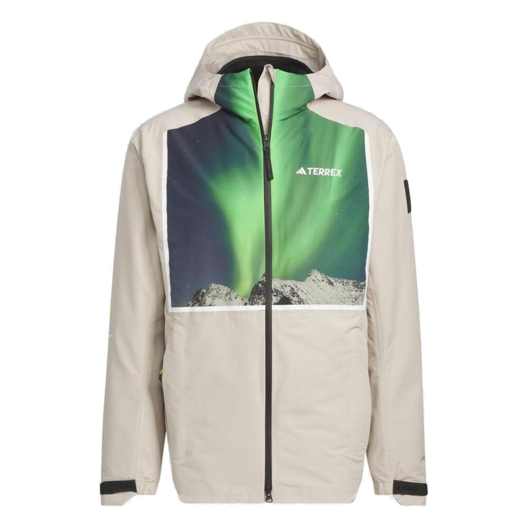 adidas x National Geographic Rain.Rdy 3-In-1 Sport Jacket 'Green Tan' IL8961