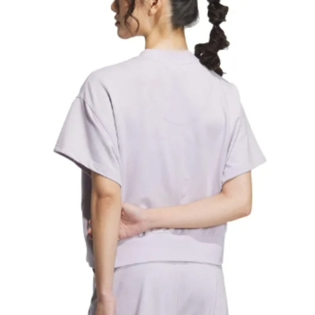 (WMNS) adidas Lounge T-Shirt Asia Sizing 'Purple' IM8867
