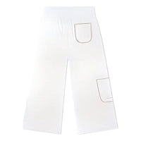 (WMNS) Converse Knit Cargo Straight Casual Pants 'White' 10021453-A02