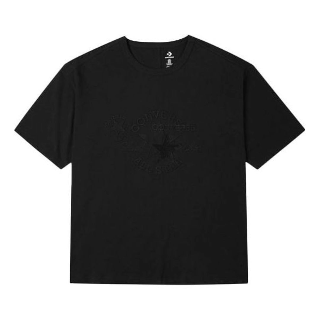 (WMNS) Converse Chuck 70 Oversize T-Shirt 'Black' 10021980-A02