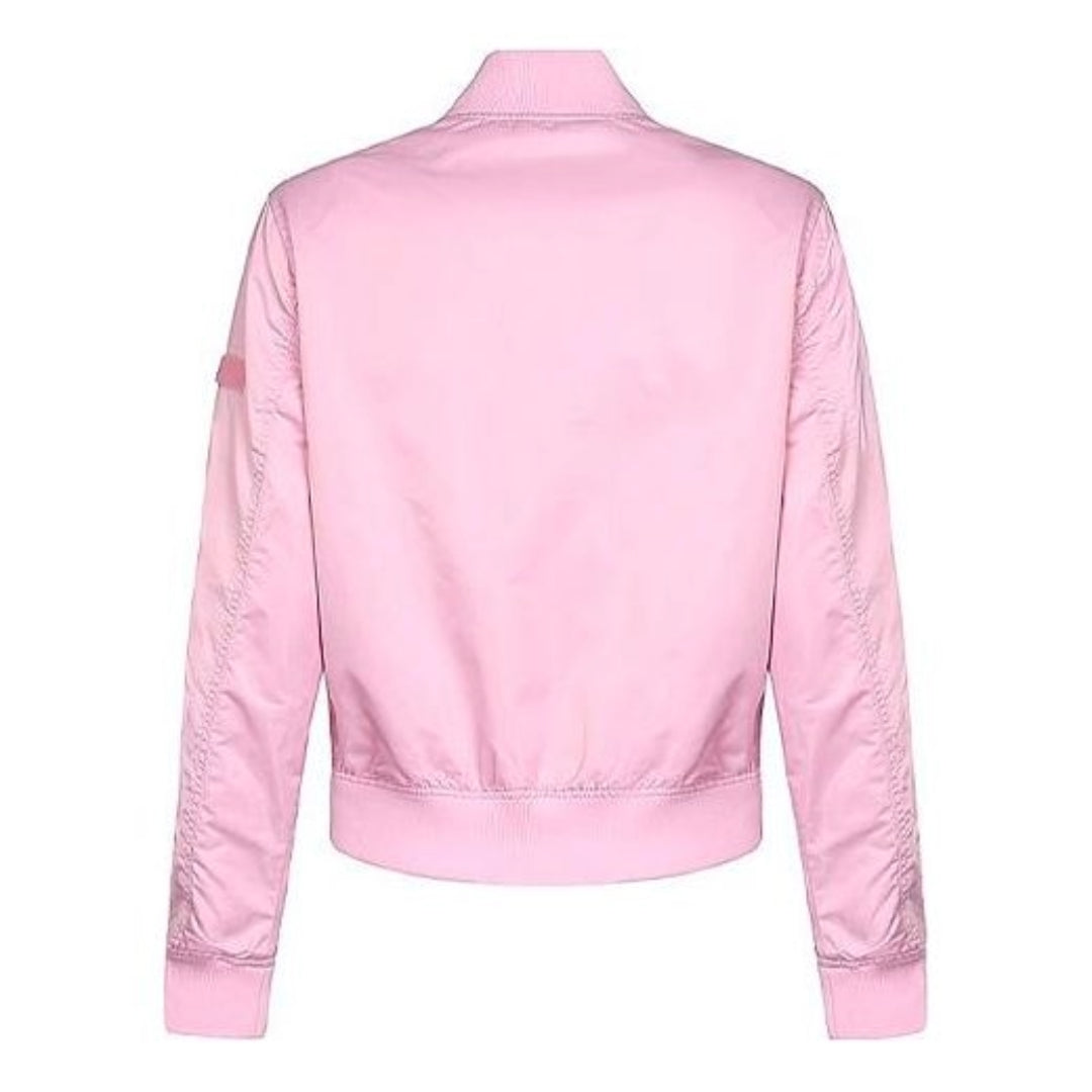 (WMNS) Converse Long Sleeves Stand Collar Jacket 'Pink' 10007768-A02