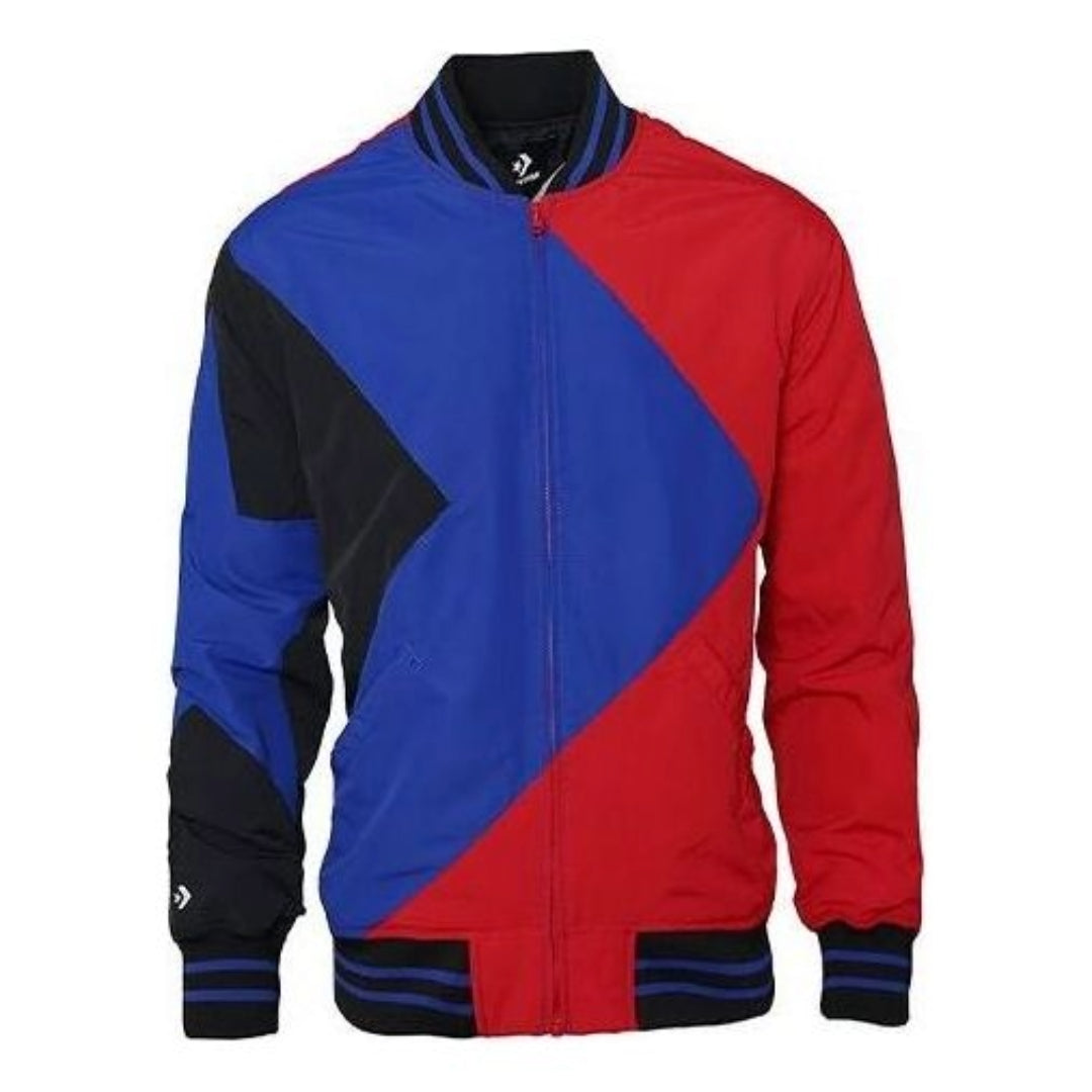 Converse Baseball Jacket 'Blue Red Black' 10008249-A02
