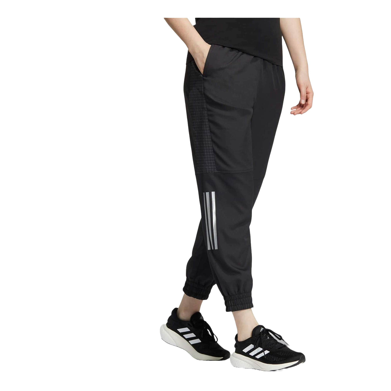 (WMNS) adidas UST Woven Pants South 'Black' HM7086