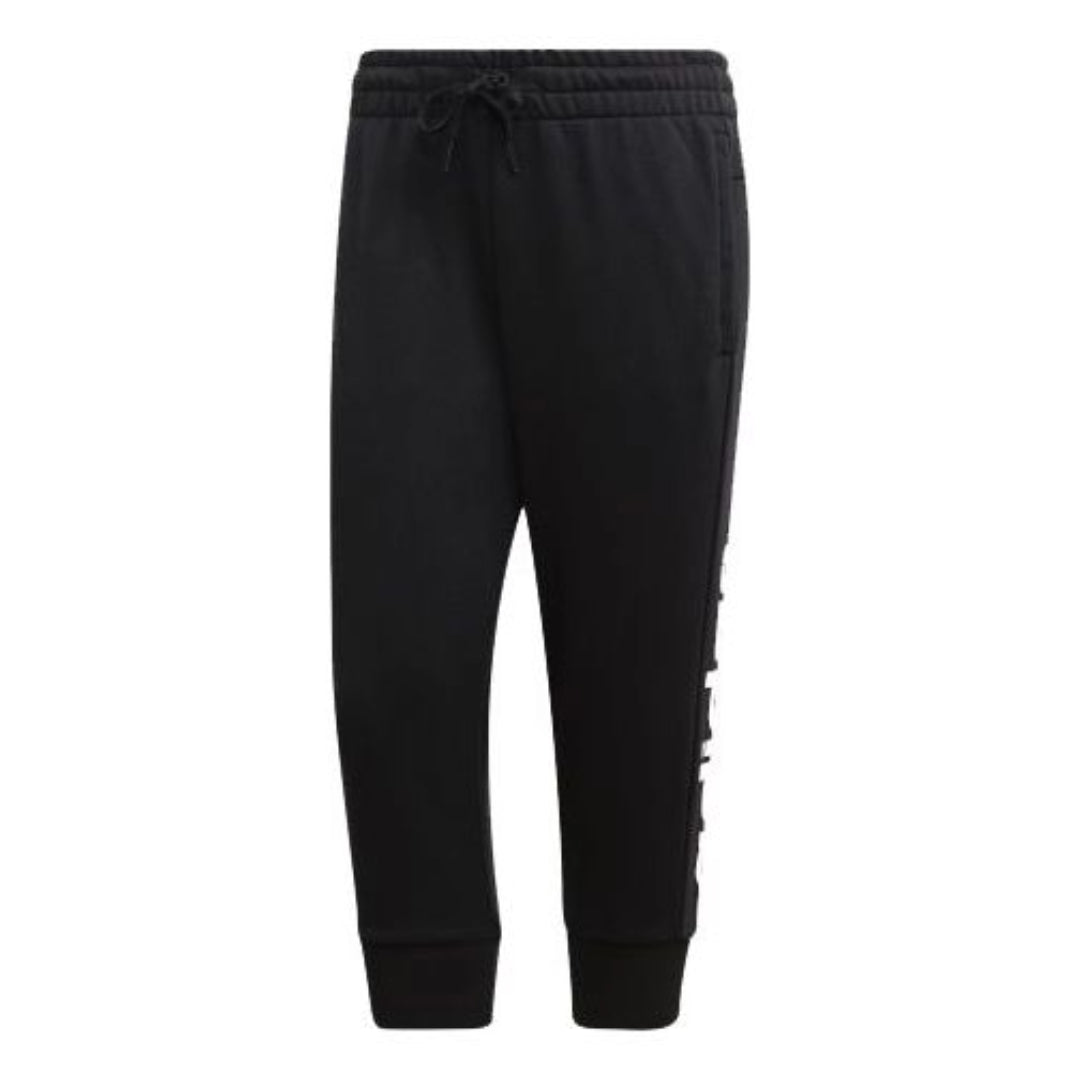 (WMNS) adidas Essentials Linear 3/4 Pants Asia Sizing 'Black' DP2397
