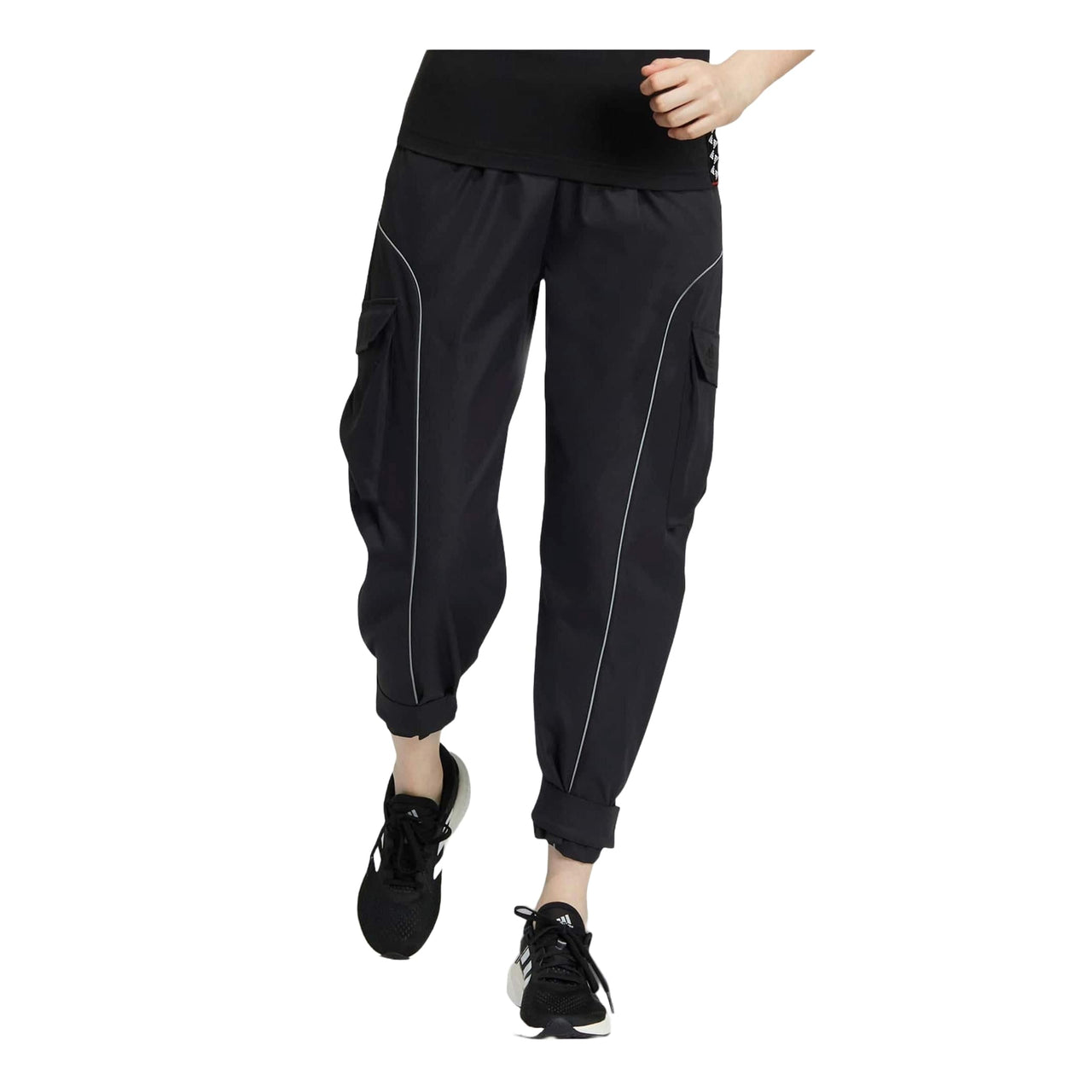 (WMNS) adidas UST Woven Pants T1 'Black' HM7094