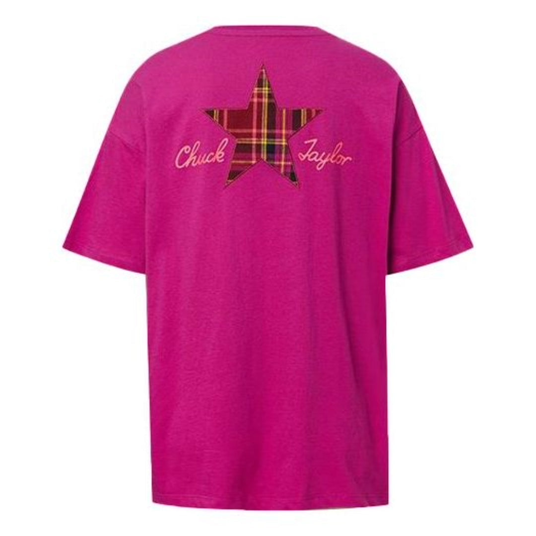(WMNS) Converse Casual T-Shirt 'Purple' 10020518-A03
