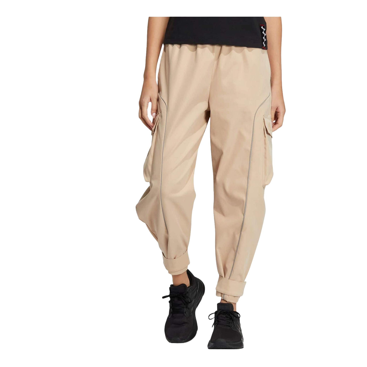 (WMNS) adidas Ust Woven Pants T1 'Tan' HM7095