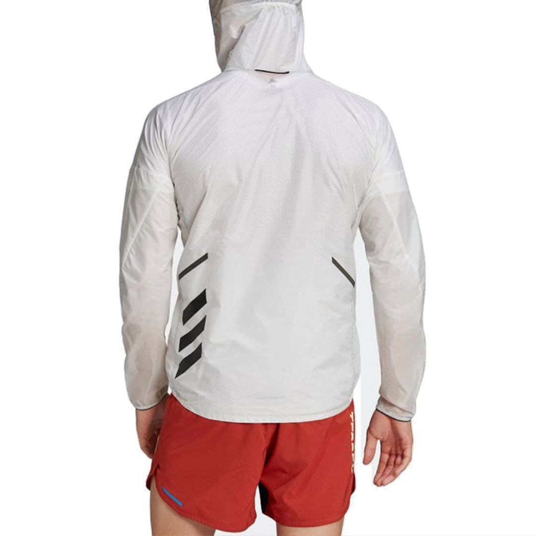 adidas Terrex Agravic Wind Jacket 'White Black' HA7538