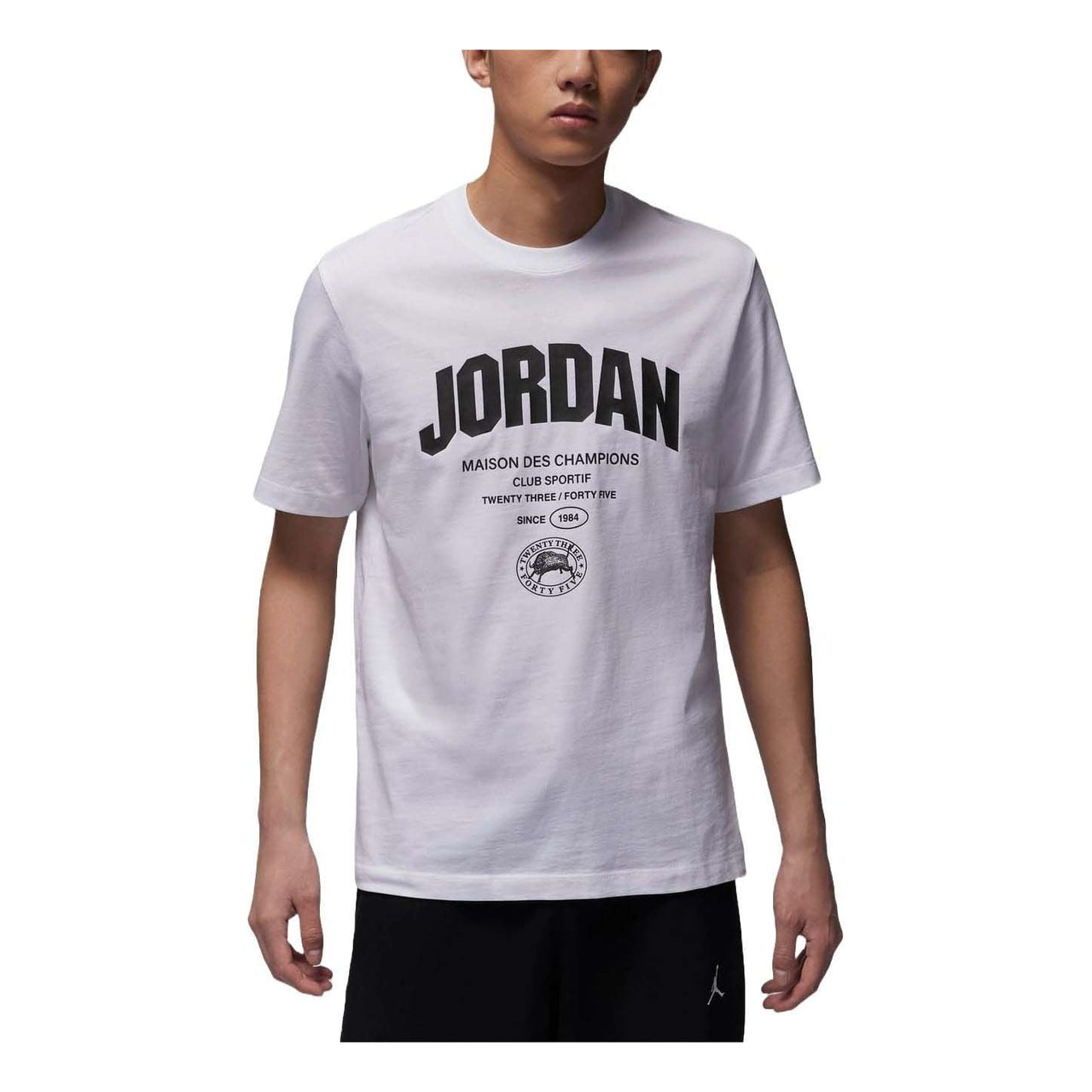 Air Jordan Sport Dri-FIT Graphic T-shirt Asia Sizing 'White' FZ1926-100