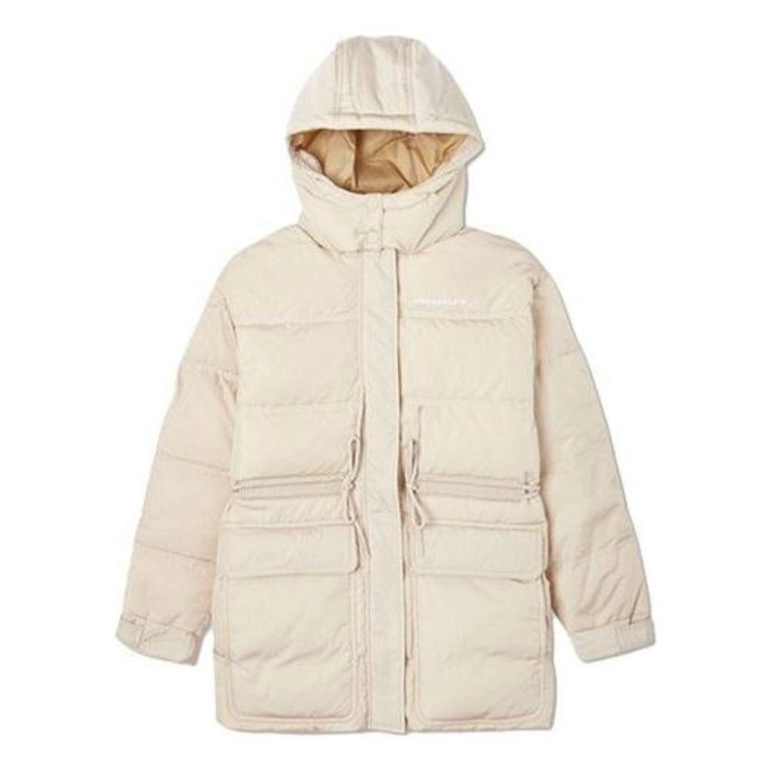Converse Counter Splash Ink Down Jacket 'White' 10021994-A02