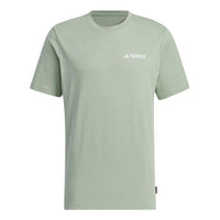 adidas Terrex Graphic T-Shirt Asia Sizing 'Green' IS0283
