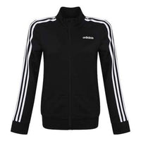 (WMNS) adidas Essentials 3-Stripes Track Jacket Asia Sizing 'Black Whiteb' DP2411