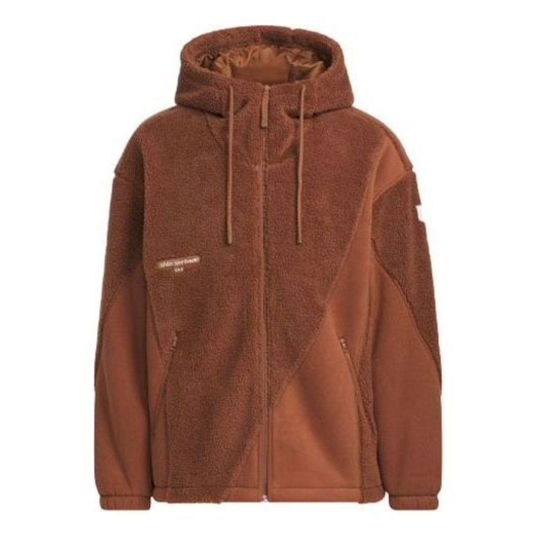 adidas ST MIX Knit Jacket 'Brown' IP4975