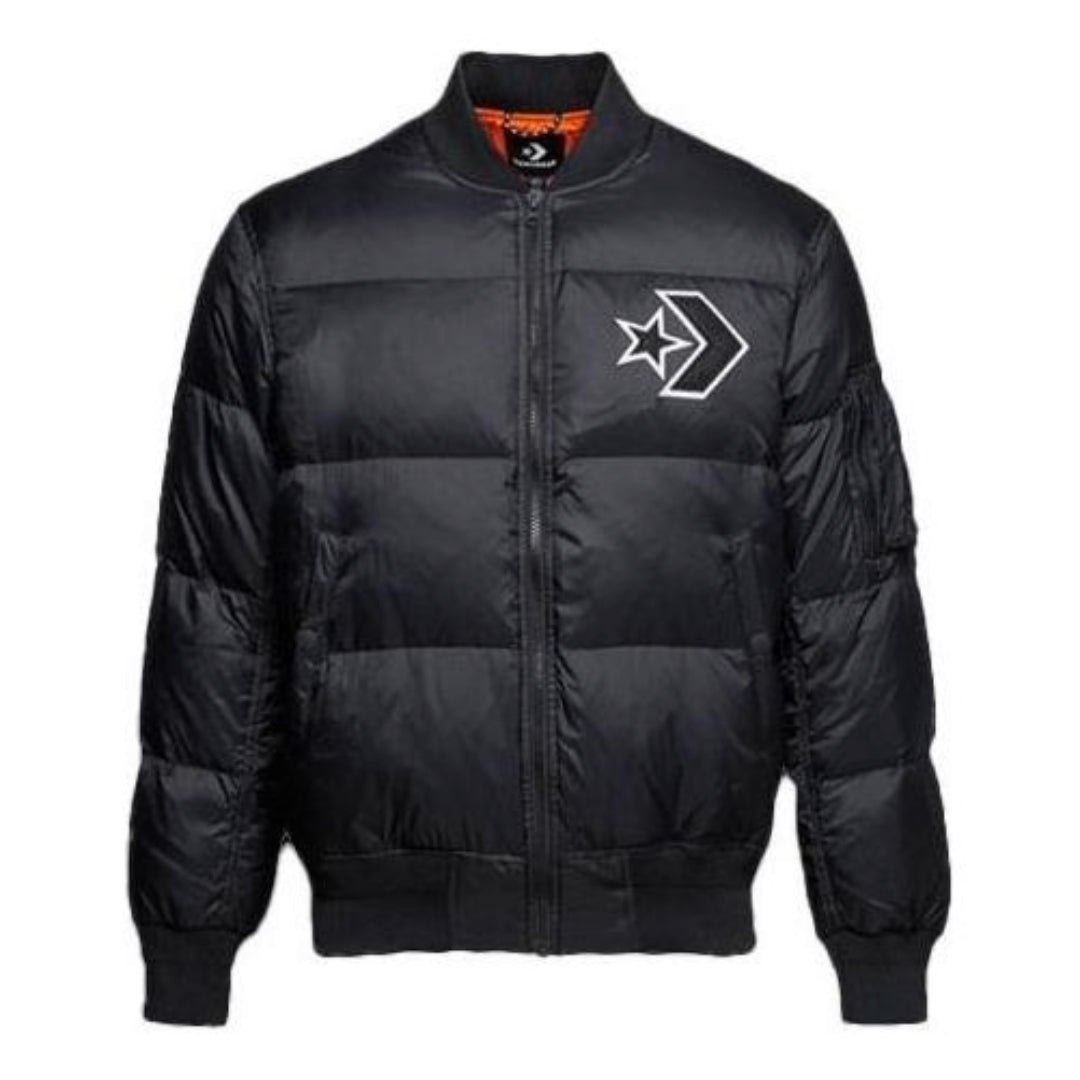 Converse Down Jacket 'Black White' 10006883-A01