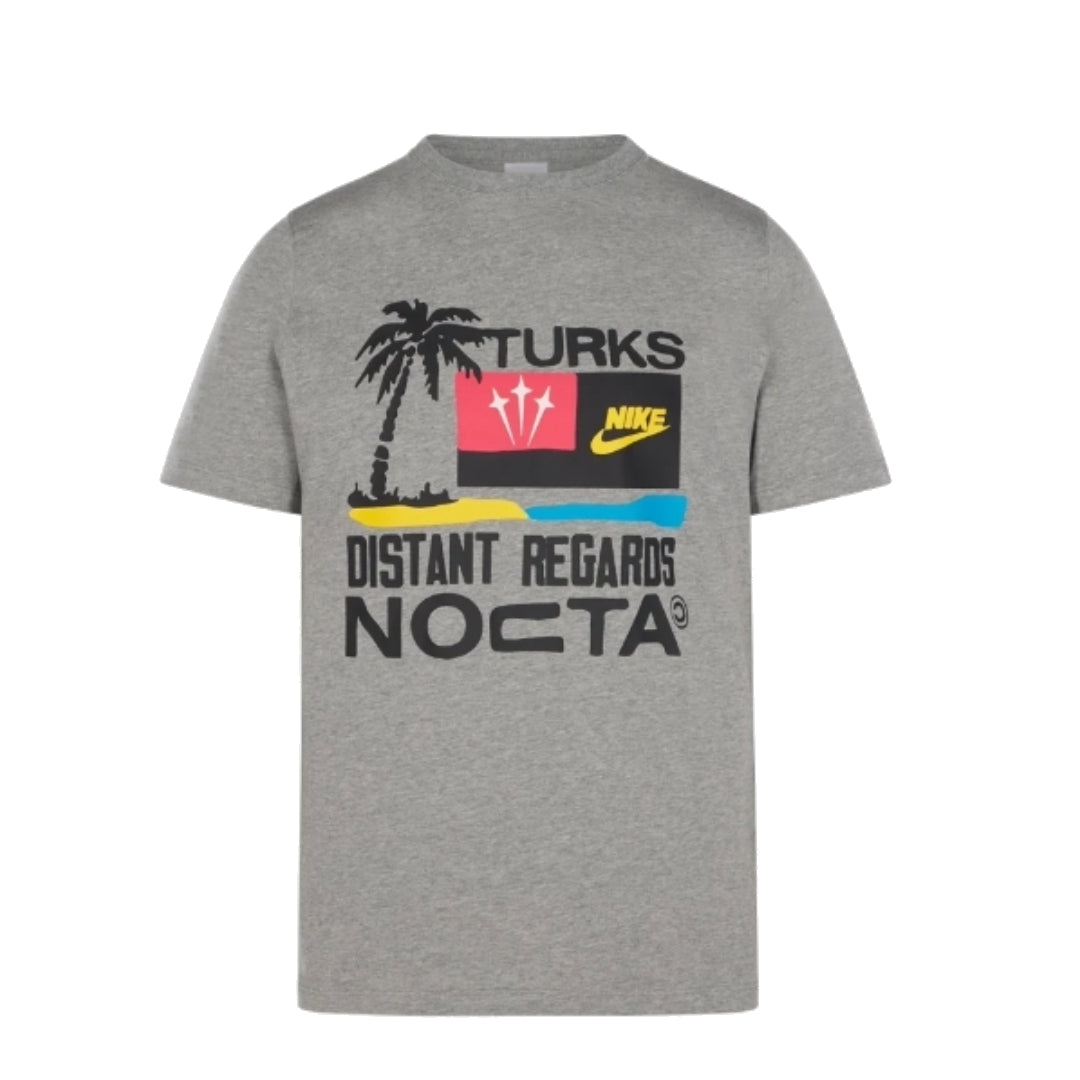 Nike x NOCTA Drake T&C Souvenir Cactus T-Shirt 'Grey Black' DX6411-063