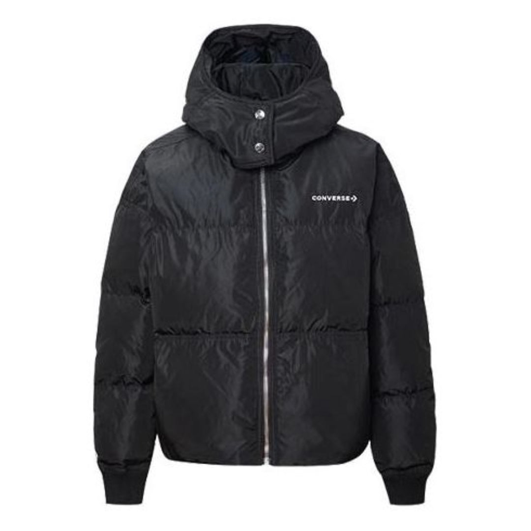 Converse Down Oversized Puffer Jacket 'Black' 10019787-A01