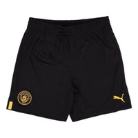 PUMA Manchester City F.C. 22/23 Replica Shorts 'Black Gold' 765752-02