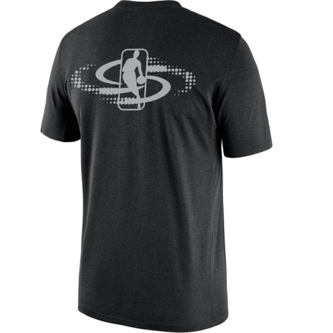 Nike Brooklyn Nets Courtside T-Shirt 'Black White' DH6740-010