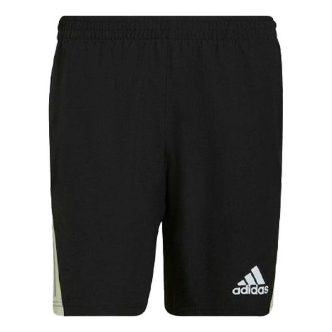 adidas Own the Run Shorts 'Black White' HE9259