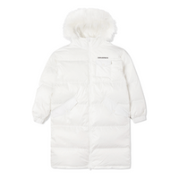 (WMNS) Converse Long Down Jacket 'White' 10021989-A01