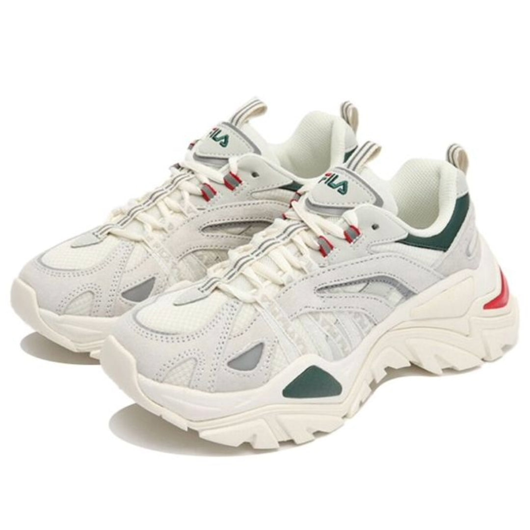 FILA Interaction Shoes 'White Green Red' 1JM00790_926