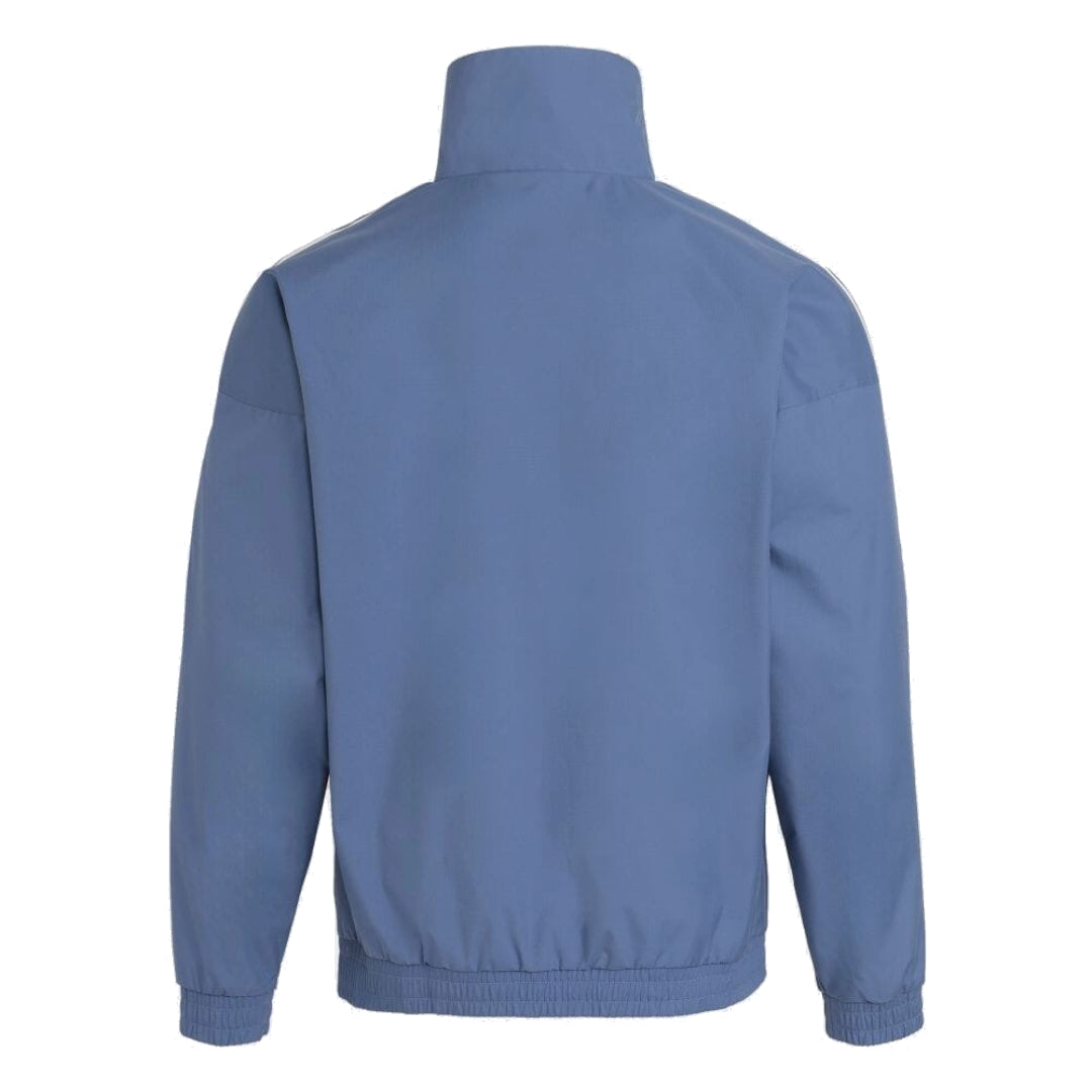 adidas Adicolor 3D Trefoil 3-Stripes Track Jacket 'Blue White' GN3536