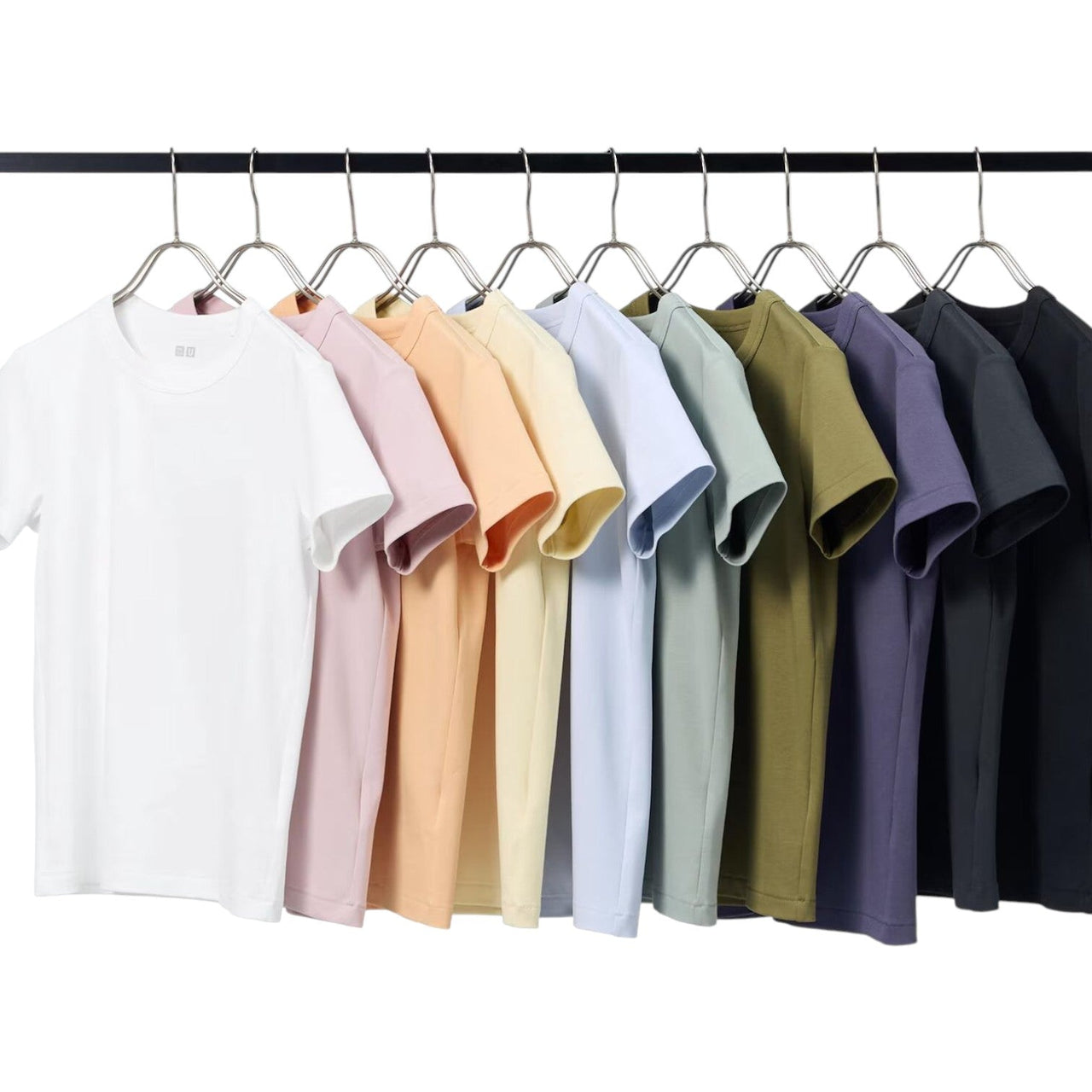 (WMNS) UNIQLO Crew Neck T-Shirt 'Pink' 483456-11