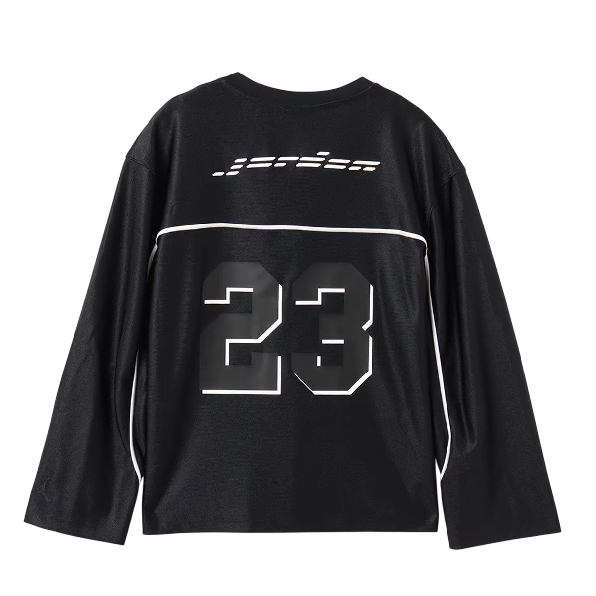 (WMNS) Air Jordan Long Sleeve Jersey Asia Sizing 'Black' HF9460-010