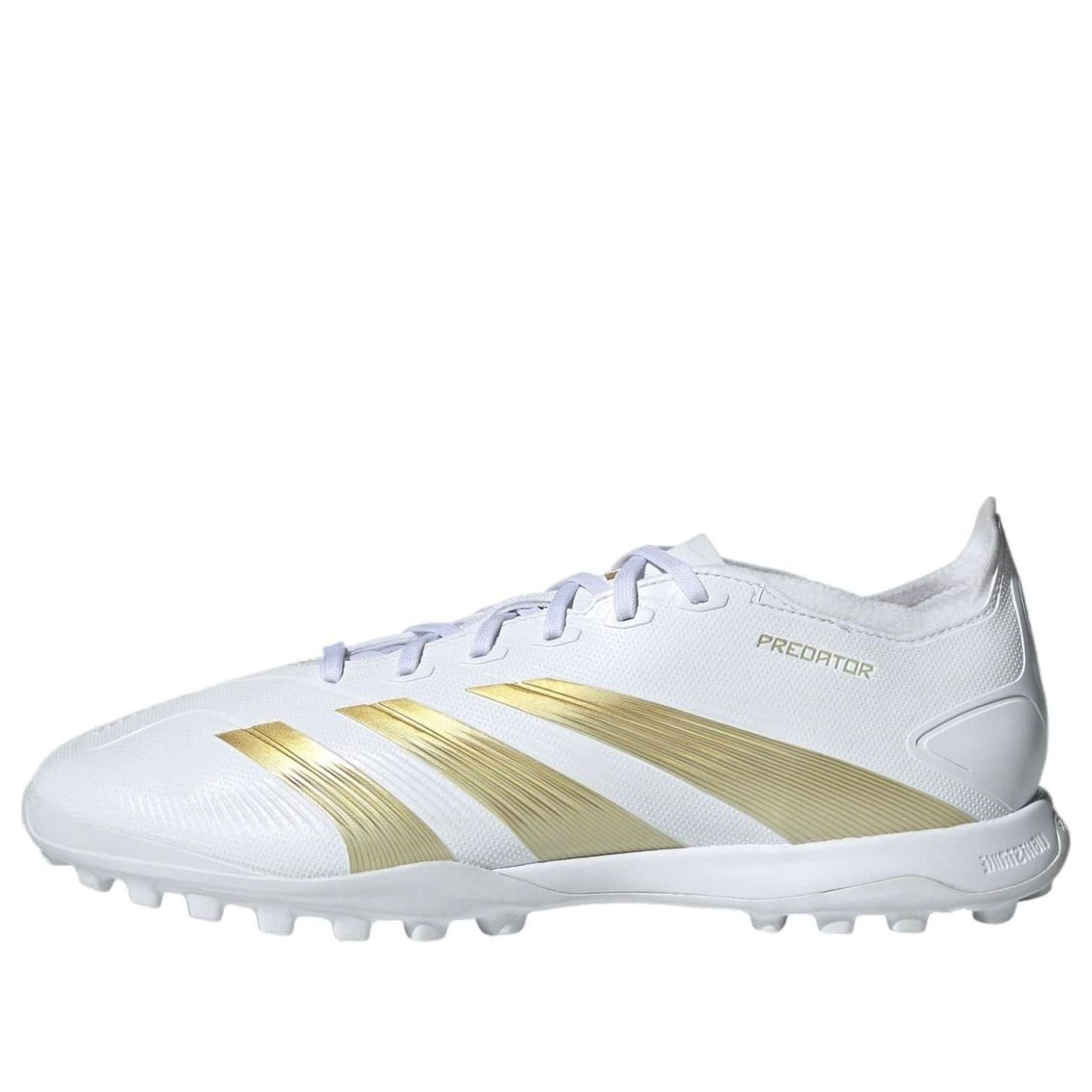 adidas Predator League Turf 'Cloud White Gold Metallic Sandy Beige Met' IF6378