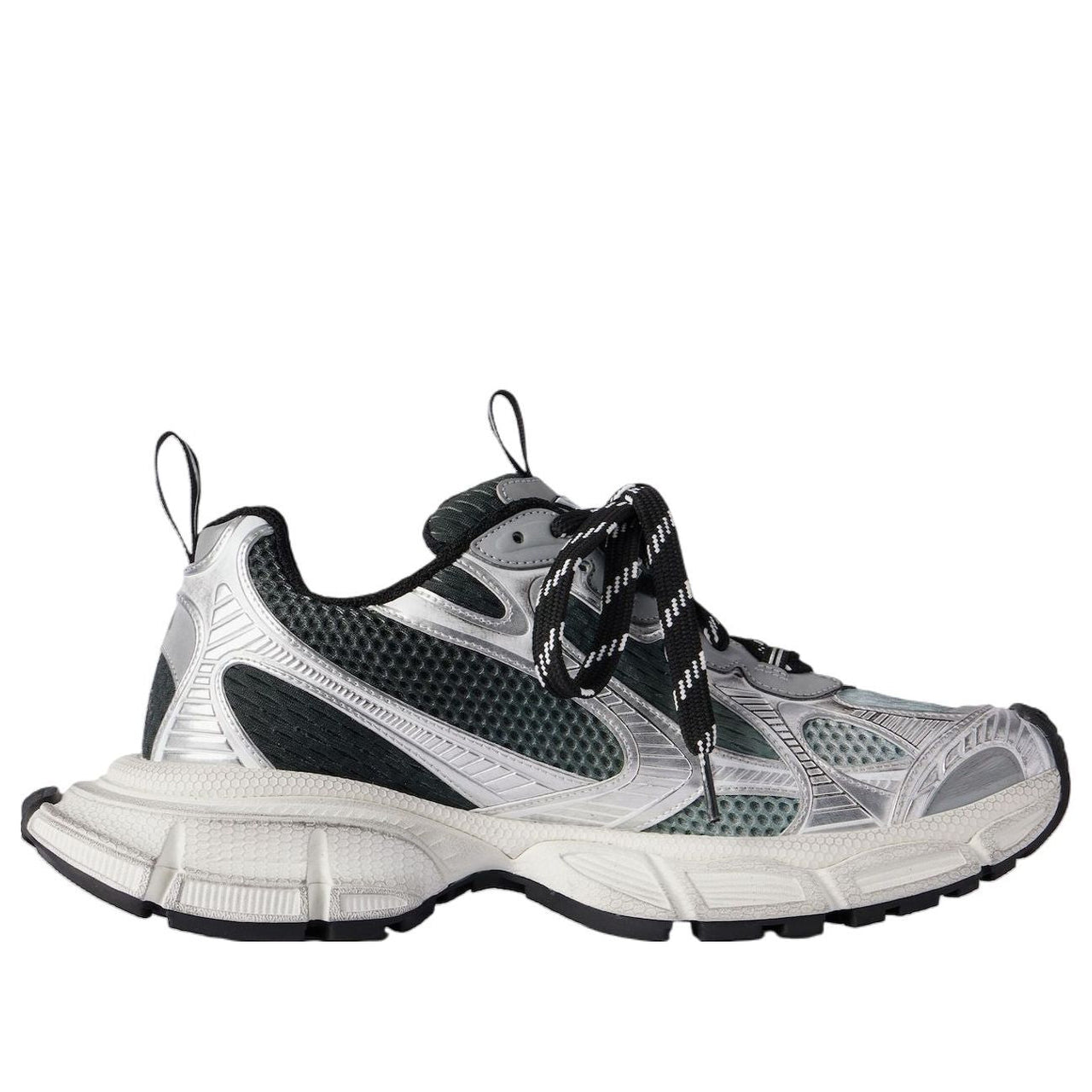 Balenciaga 3XL Gradient Sneakers 'White Black Grey' 734734W3XGM1190